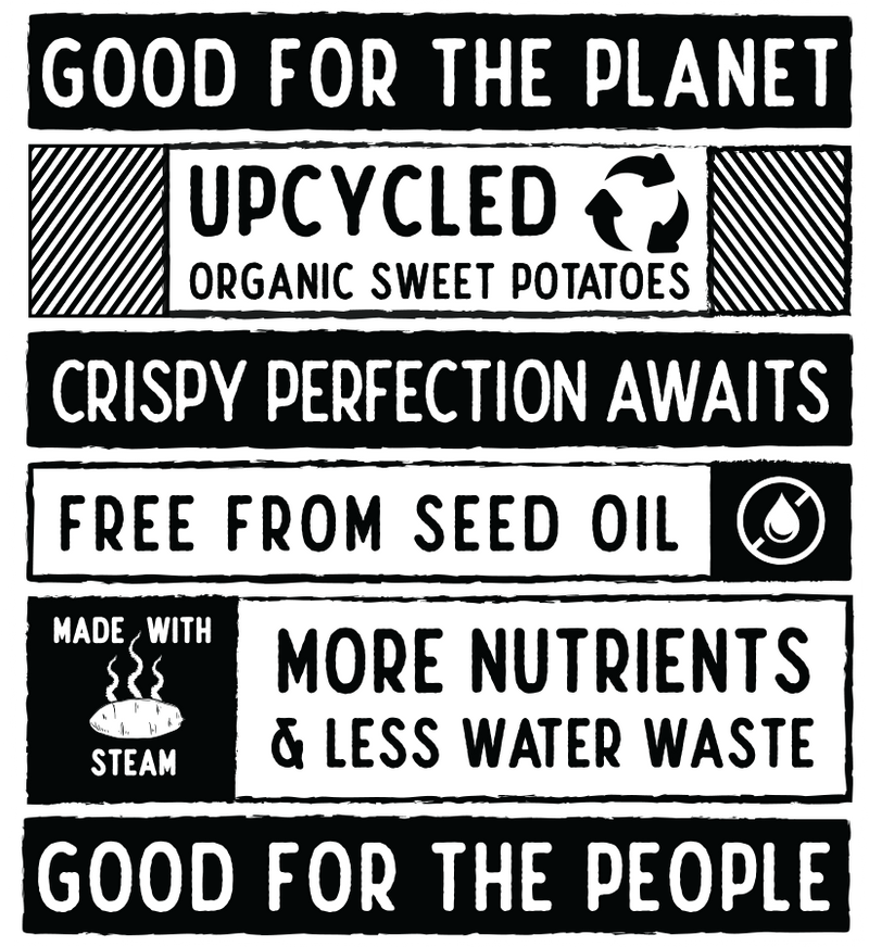Classic cut fries from Roots Farm Fresh are good for people and the planet.