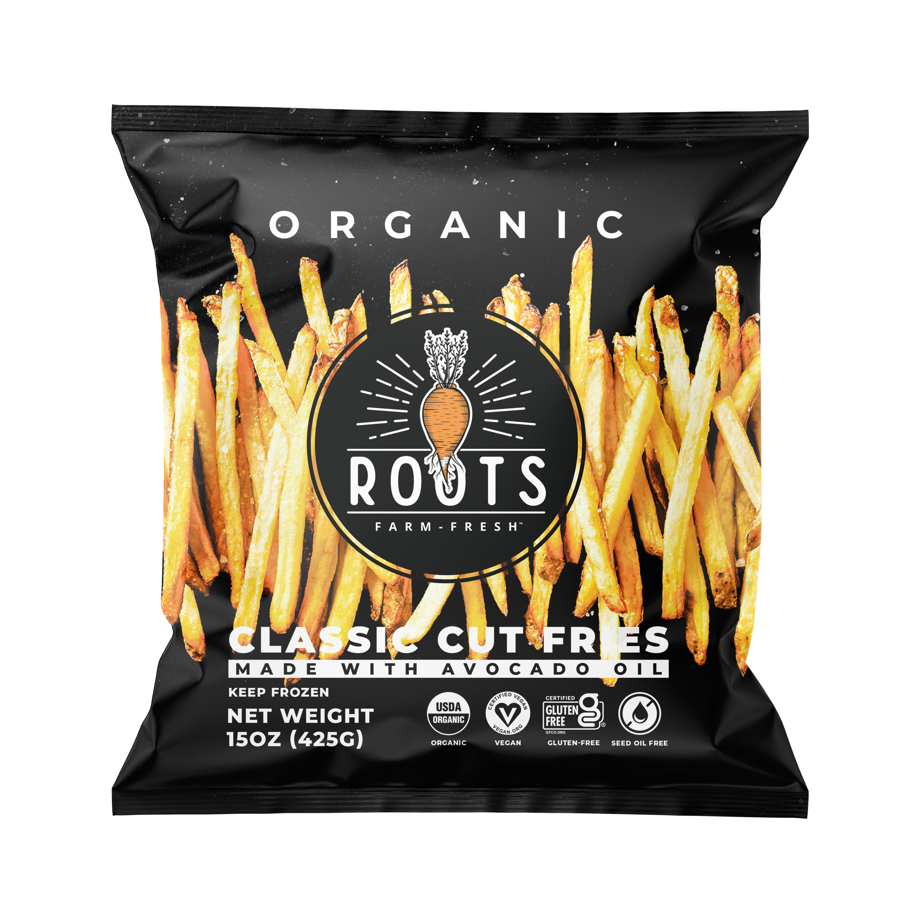 Classic Cut Seed Oil Free Fries | Roots Farm Fresh