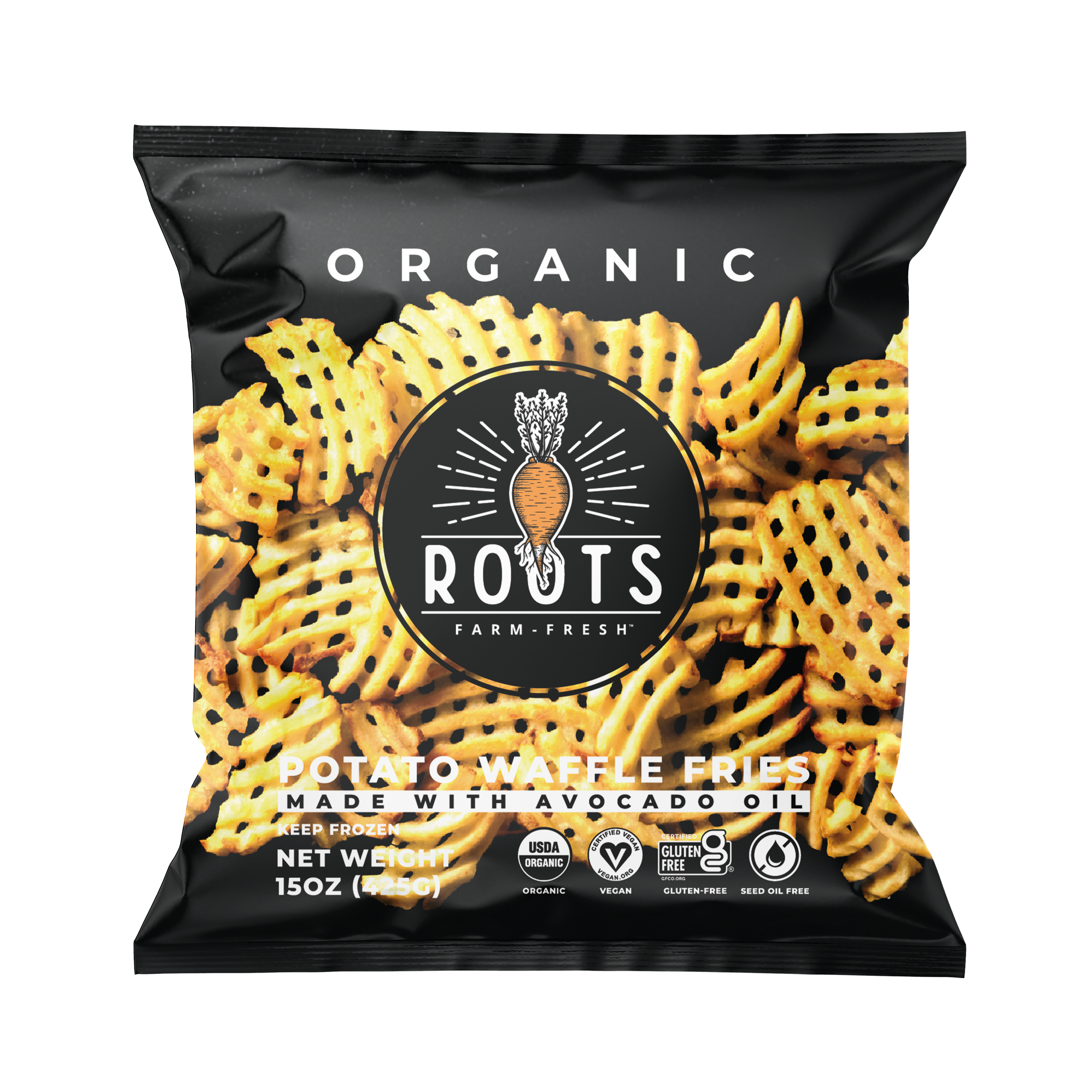 Roots Farm Fresh Sweet Potato Waffle Fries