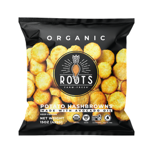 Best organic hash browns seed oil free made with avocado oil, healthy frozen breakfast potatoes with clean ingredients